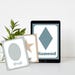 2D Shapes Posters Set for the Classroom Flashcards Kindergarten Decor ...