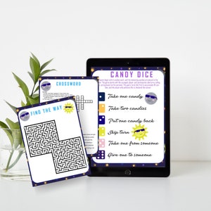 Solar Eclipse Game Bundle Activities for Kids Teens Adult Birthday Party Idea Word search April 8th 2024 Classroom Worksheet Whats your name image 8