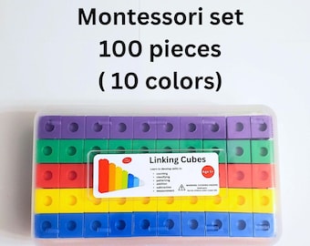 Snap Cubes Math Games For Kids Mathlink Cubes Math Games for Graders Counting Block Math Link Stem Toys Learning Math Snap Cubes Educational