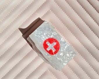 Nurse Claw Clip Hair Medical Hair Clip Unique Nursing Hairclip Cute Career Hair Accessories Doctor Claw Clip First Aid Hair Accessory Job