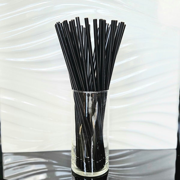 Stanley Straw 13" in Tumbler Reusable Stanley Cup 40 oz Black Straw Accessories Party Supply Favor Straw Water Bottle Drinkware Bulk Straws