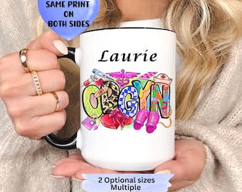 Obgyn Personalized Mug Ob Gyn Gift Obstetrician Thank you Gift Ob/Gyn Nurse Custom Name Drinkware Gynecology Drinkware Nursing Accessories