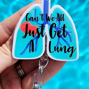 Pulmonology Badge Gift Lungs Badge Pulmonary RT Badge Hospital Nurse Arterial Lung