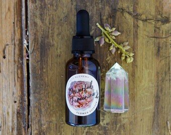 Powerful Feminine Soft Pink Rose Flower Essence