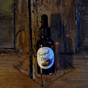 Tranquil Night Flower Essence for Peace & Calm