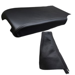 Gear Shift Knob Cover and Armrest Cover Compatible For LAND ROVER DISCOVERY 3 RL3 (2004 to 2009)