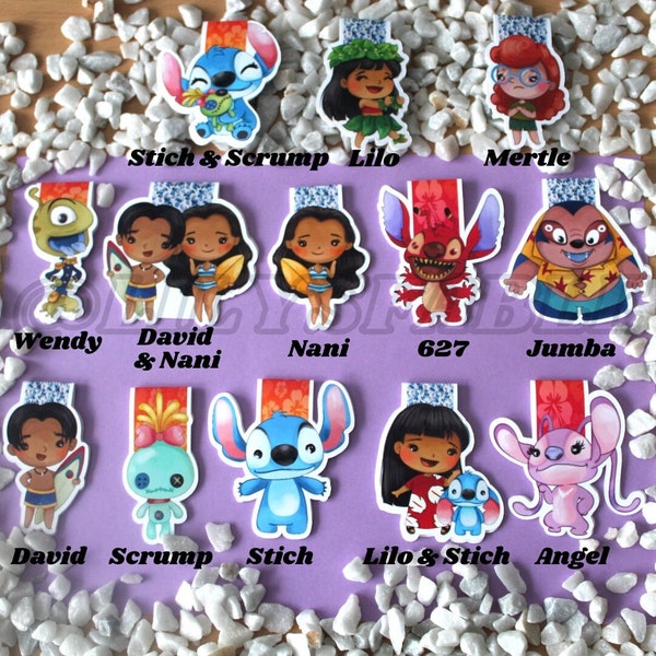 Lilo and Stitch Magnetic Bookmarks