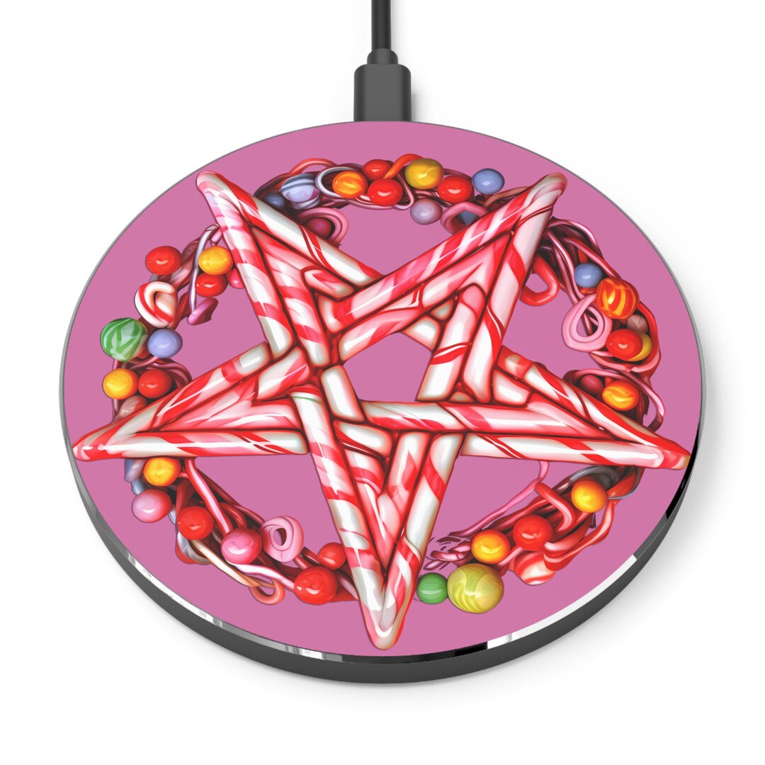 Candy Power Summoning Circle Wireless Charger Etsy
