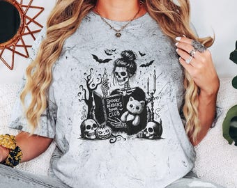 Spooky Readers Book Club Shirt, Spooky Season, Bookworm Tee, Horror Book Lover Gift, Bookish Merch, Scary Bookcore Tee, Thriller Book Shirt