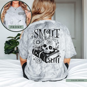 Smutty Book Club Shirt, Front And Back Print, Book Club Tee, Dark Romance Shirt, Spicy Book Lover Gift, Bookish Merch, Smut Book T Shirt