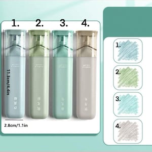 Glitzer Textmarker (einzeln oder in Packung)