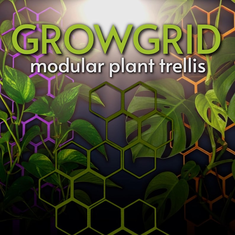 Modular Plant Trellis: 3D Printed Indoor Plant Support image 1