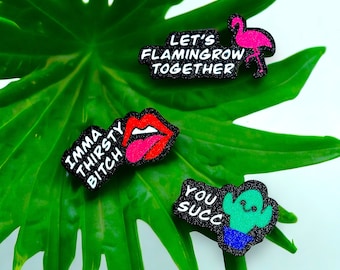 Sassy Magnets - Plants or Fridge LeafLix 1st Edition Set