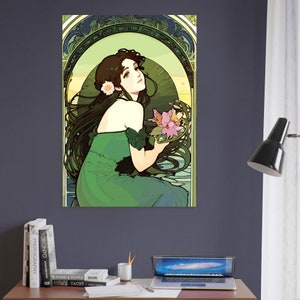 Foam board wall art, images created by artificial intelligence. Wall decoration in various sizes. Title: Mother Nature 2