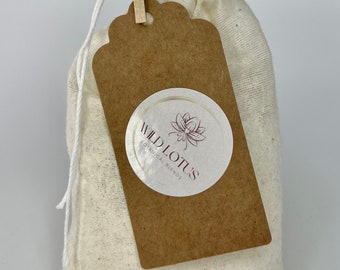 Organic Oat & Salt Blend Bath Bag