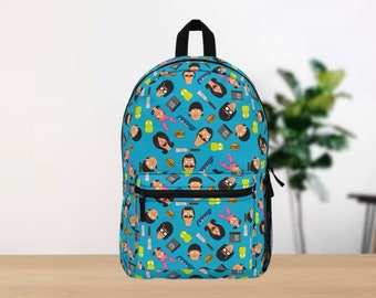 Bob&#39;s Burgers Backpack | Bob&#39;s Burgers Bag Tina Louise Bob Gene Linda Belcher Teddy Cartoon Show Accessory Pattern Gift For Her For Him
