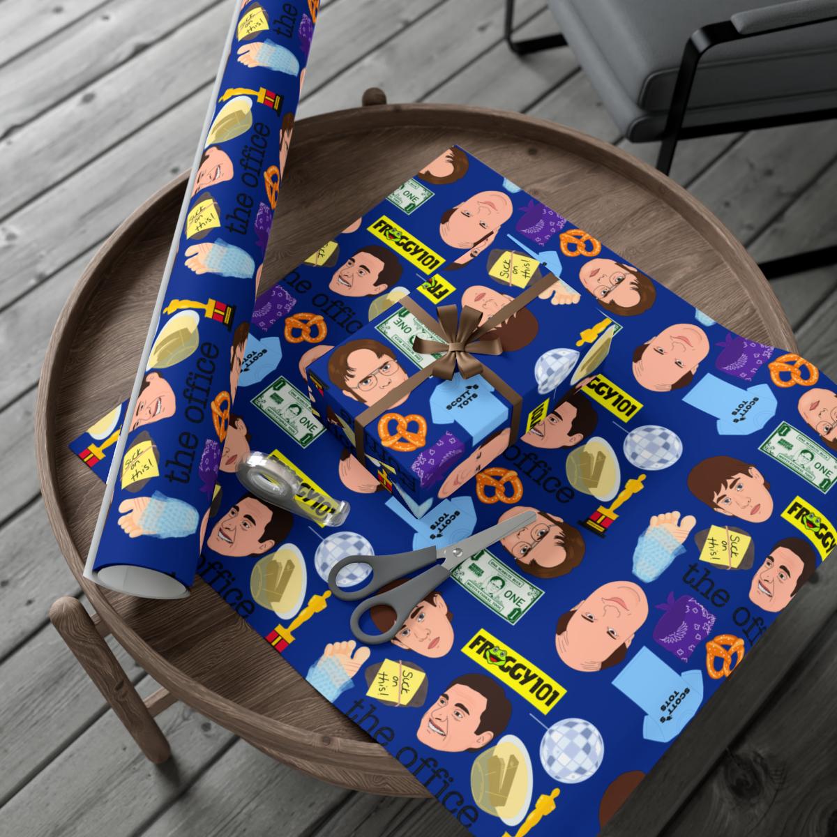 The Office Wrapping Paper | the Office Birthday Gift Wrap Papers ...