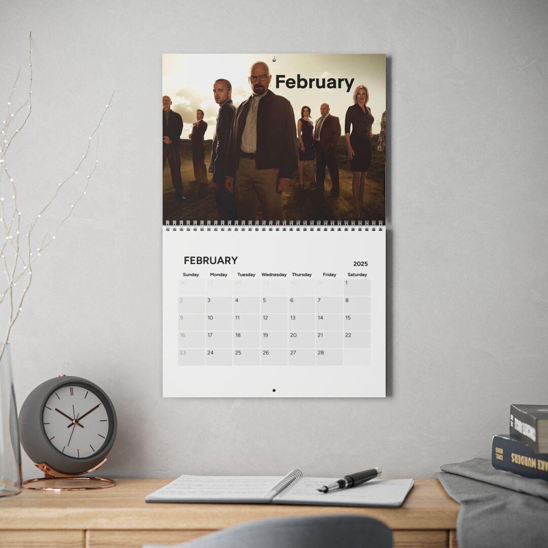 Breaking Bad Calendar (2025) Gift Stocking Stuffer for Her for Him New