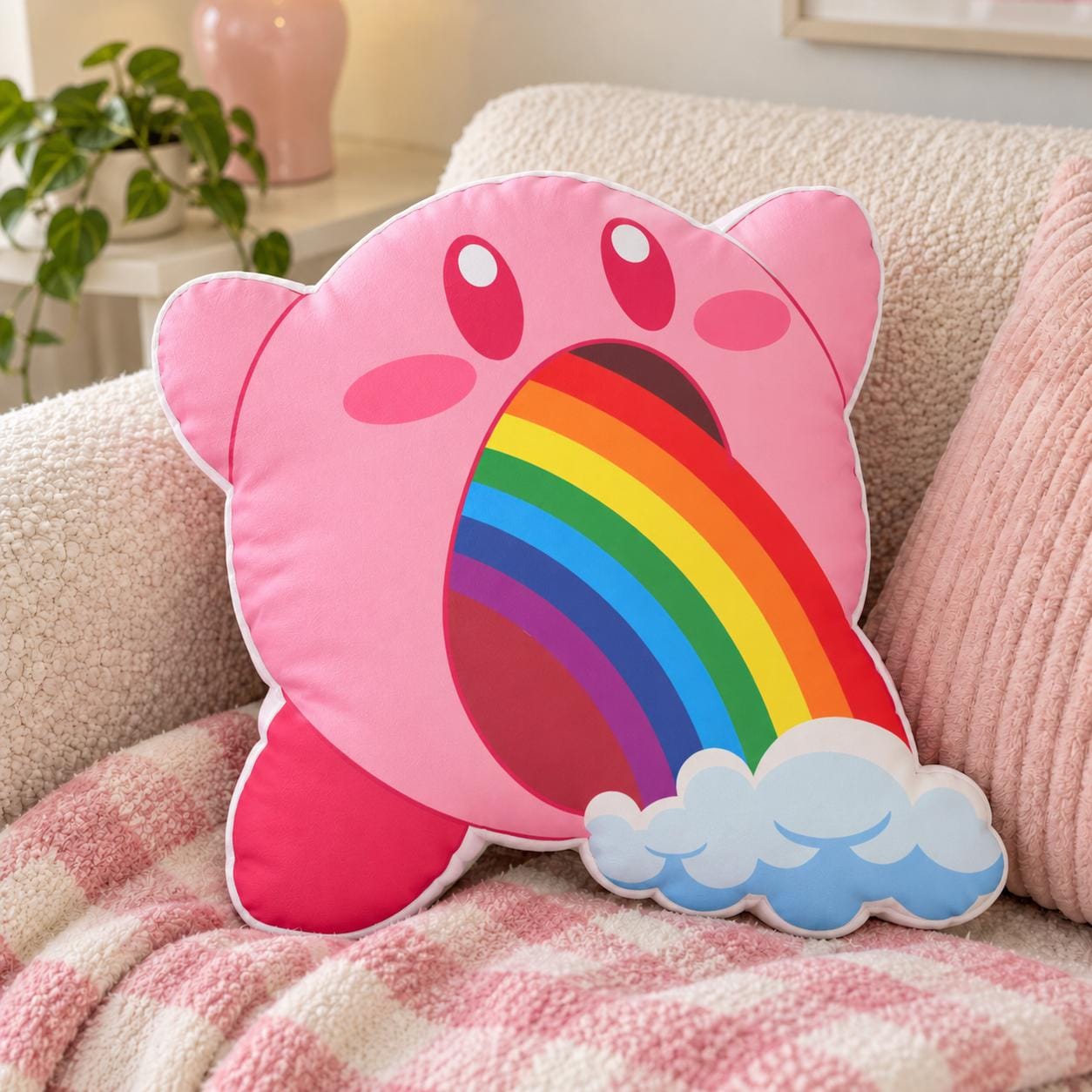 Kirby Pillow Plushie - Etsy