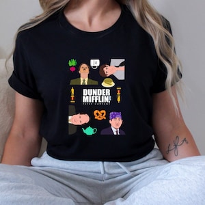 The Office Shirt | Dunder Mifflin Shirt Unisex Ultra Cotton Tee | Prison Mike Michael Scott Kevin Malone Jim Halpert Dwight Schrute T-Shirt