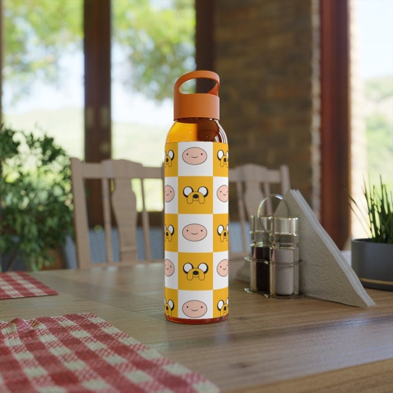 Adventure Time Water Bottle Jake the Dog Finn the Human Sky Water Bottle Bff Besties Etsy Canada