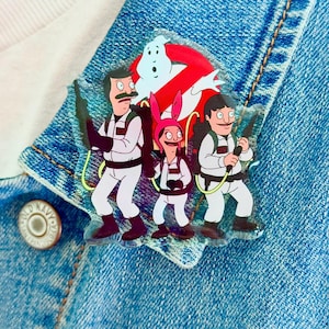 Bob&#39;s Burgers Monthly Keychain/Pin Club | OCTOBER ITEM Bob Linda Gene Louise Tina Belcher Gift For Her For Him Surprise Birthday Keyring
