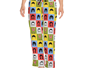 Pantalones de Bob&#39;s Burgers / Bob Linda Gene Linda Tina Louise Pantalones de pijama Pantalones de pijama Para ella Para él Relleno de medias