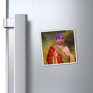 Saint Prison Mike Magnet | Prayer Prison Mike Funny Magnets Funny Gift Idea For Her For Him Parody The Office Michael Scott