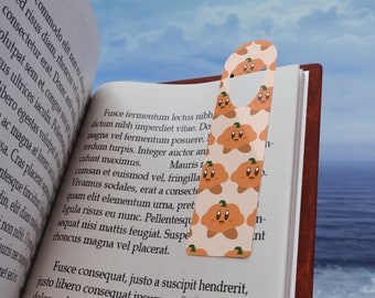 Kirby Pumpkin Halloween Bookmark