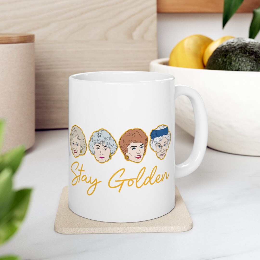 Mug "Stay Golden - Les Craquantes" - Occasion En Bon état, Fabrication Française