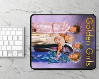 The Golden Girls Gaming-muismat Rose Blanche Sophia Dorothy Rose Tech Technology Gadget Kantoorcadeau voor haar Voor hem Kousvuller