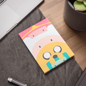 Notitieblok Tijd voor Avontuur | Finn The Human Jake The Dog Post-it® Notitieblokken Cartoon briefpapier Papier Bff Besties-personage Cadeau