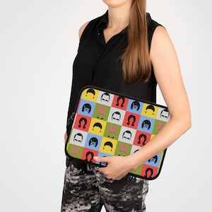 Bob&#39;s Burgers Laptop Sleeve | Bob Linda Tina Louise Gene Belcher Ipad Laptop Case Tech Accessory