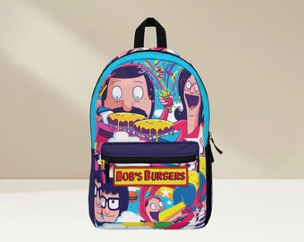Bob&#39;s Burgers Backpack | Bob&#39;s Burgers Bag Tina Louise Bob Gene Linda Belcher Teddy Cartoon Show