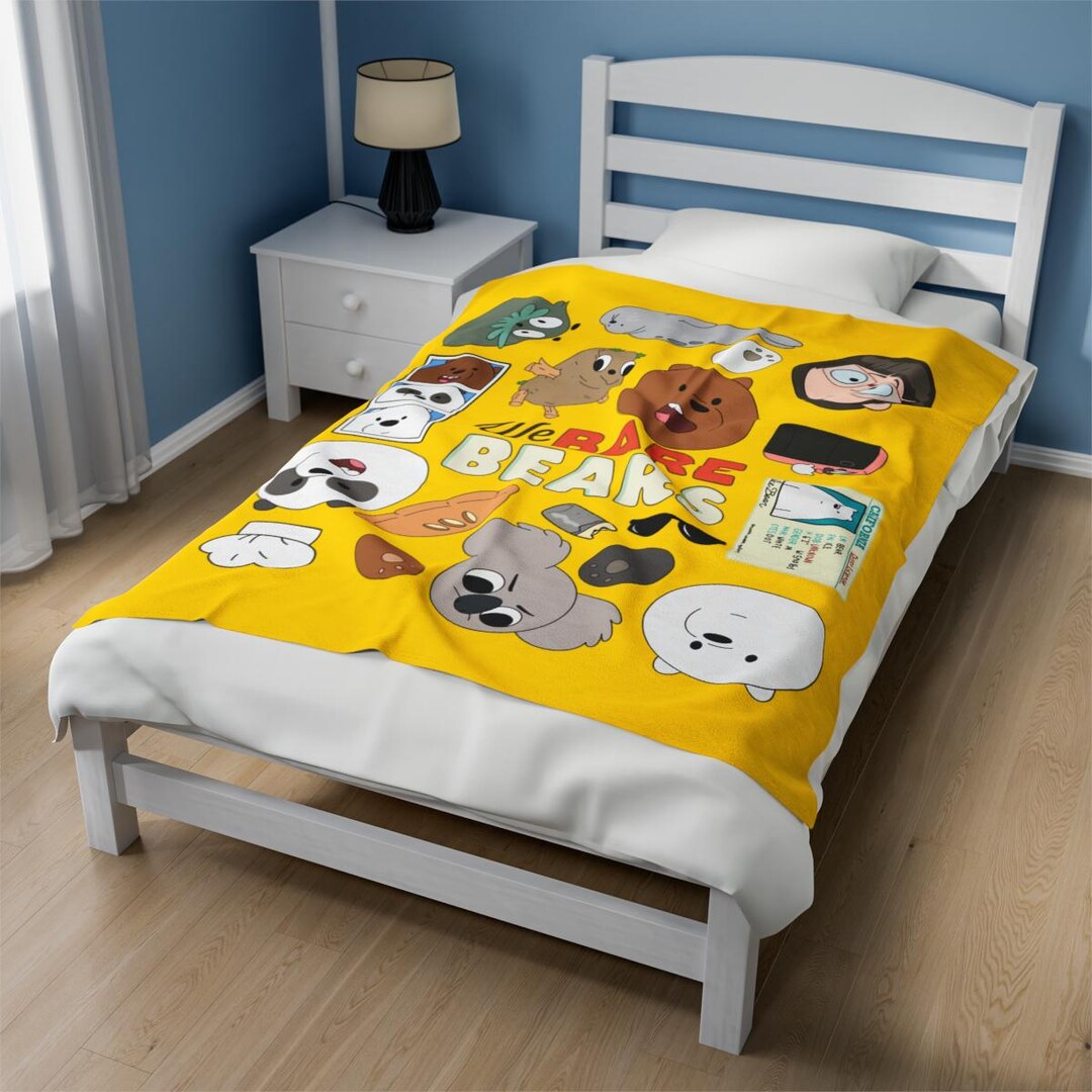 Ice bear blanket hotsell