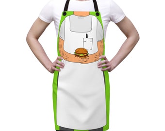 Bob Belcher Apron | Bob's Burgers Apron Gift For Her For Him Chef Cooking Funny