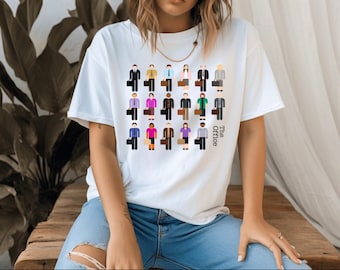La chemise de bureau | T-shirt unisexe Dunder Mifflin en ultra coton