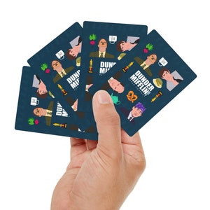 The Office Dunder Mifflin Playing Cards  52 Card Deck + 2 Jokers, 1 Each -  Dillons Food Stores