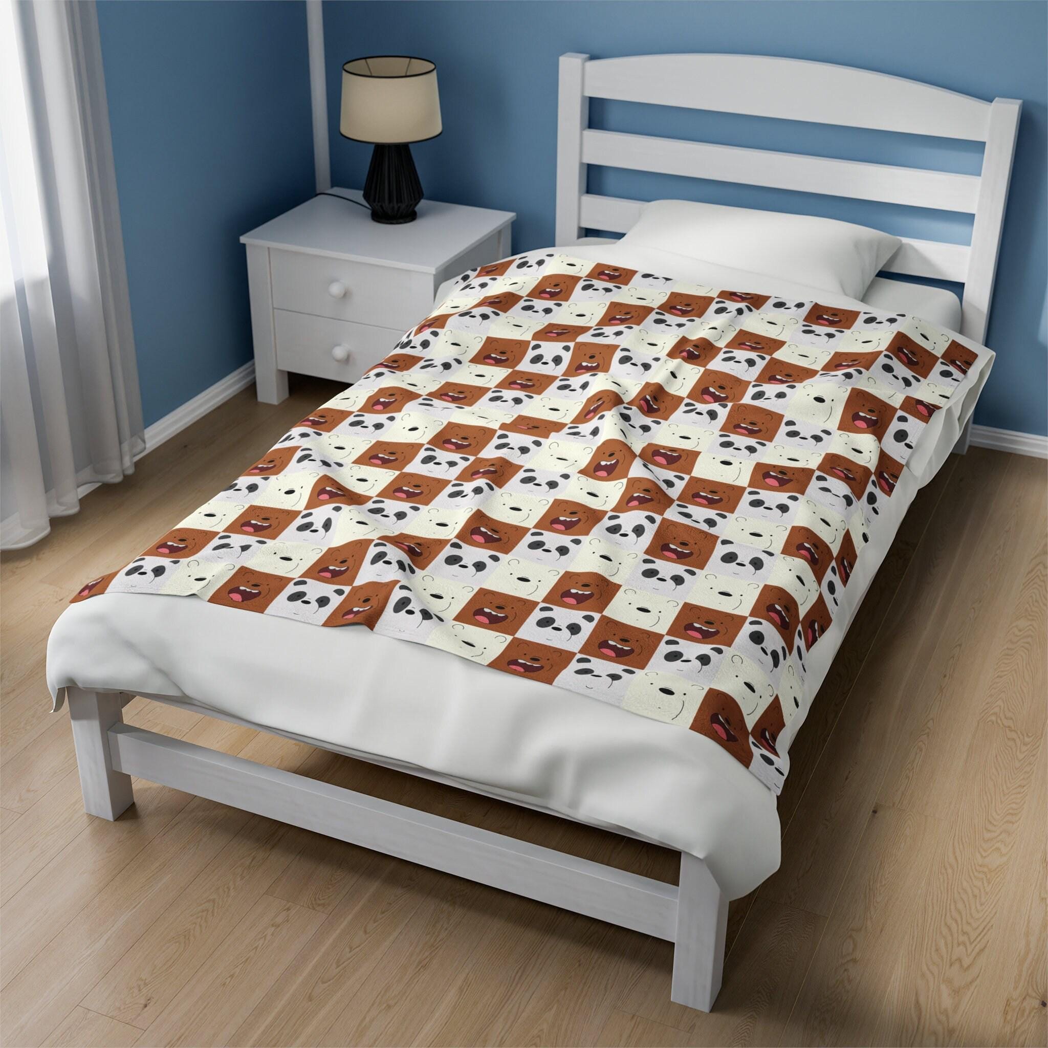 We bare bear blanket hotsell