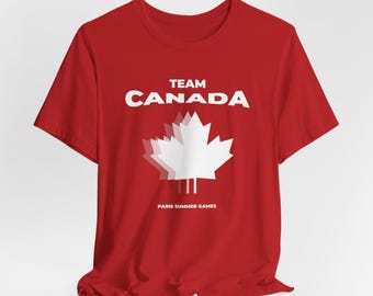Team Canada T-Shirt: Maple Leaf Canadian Soccer Tee