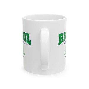 Brazil National Team Ceramic Mug, Football Fan Gift image 9
