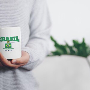 Brazil National Team Ceramic Mug, Football Fan Gift image 2