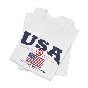 USA Soccer Shirt: Stars and Stripes US National Team Tee image 8