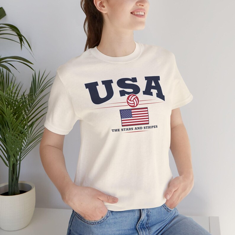 USA Soccer Shirt: Stars and Stripes US National Team Tee image 9