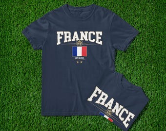 France National Team T-Shirt: Les Bleus Football Fan Tee
