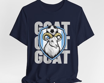 Messi GOAT T-shirt: Argentina Futbol Tee, Soccer Fan Gift