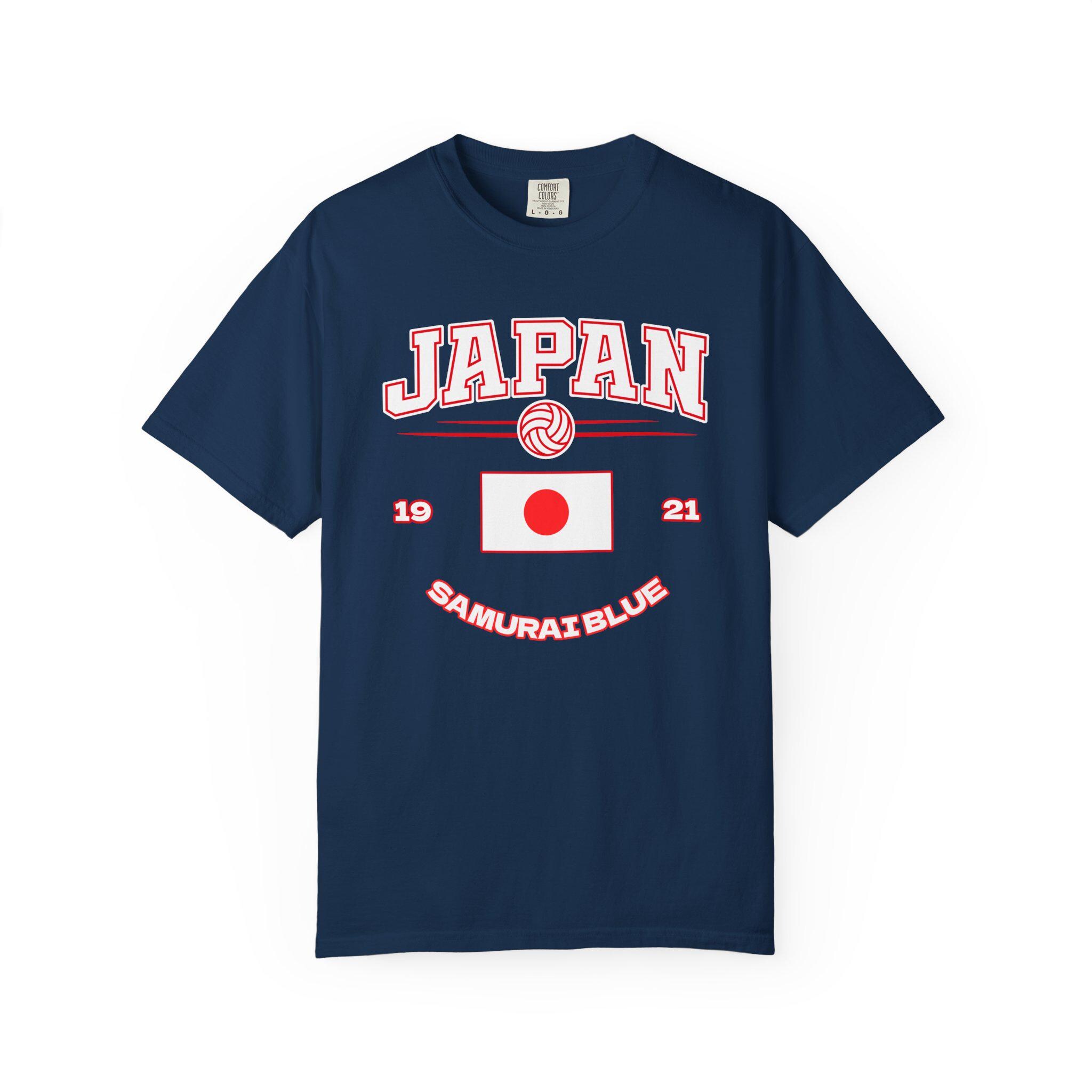Japan Soccer T-shirt: Samurai Blue National Team Tee - Etsy
