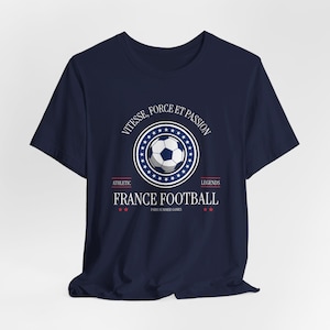 France Football T-Shirt, French National Team T-Shirt, Les Bleus T-Shirt, France Soccer Shirt, French Football Fan Shirt, France Soccer Fan