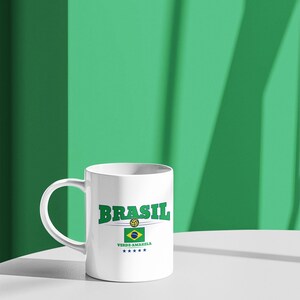Brazil National Team Ceramic Mug, Football Fan Gift image 6
