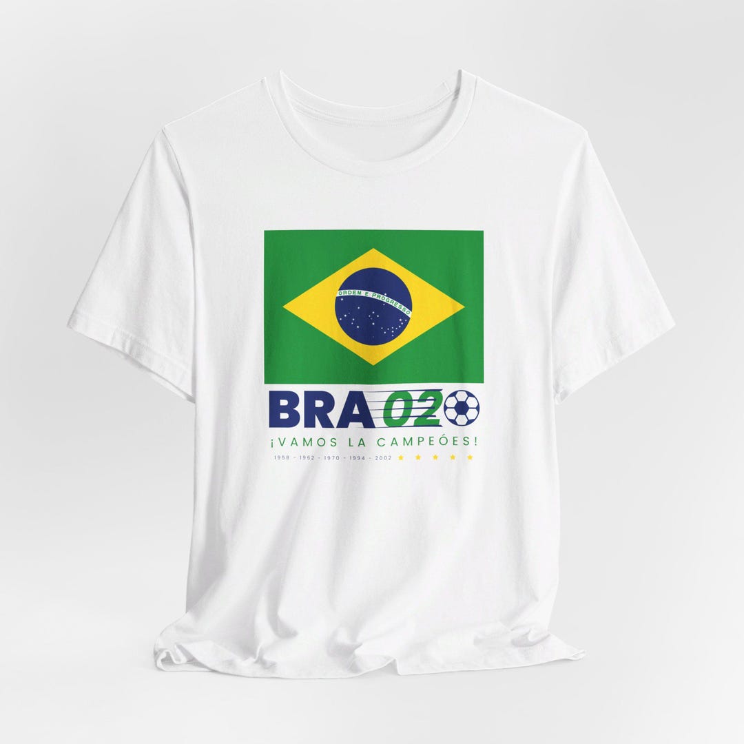 Soccer t-shirt Pele Brazilian King of Football Legend World Cup, Brazil, S-3XL e